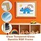 Kids Art Frames 8.5x11, 4-Pack Front Opening Changeable Picture Frames for Kids Artwork, Holds 150 Pieces Each, Artwork Storage and Wall Display Frame for Drawings, Portfolio, Black & Wood
